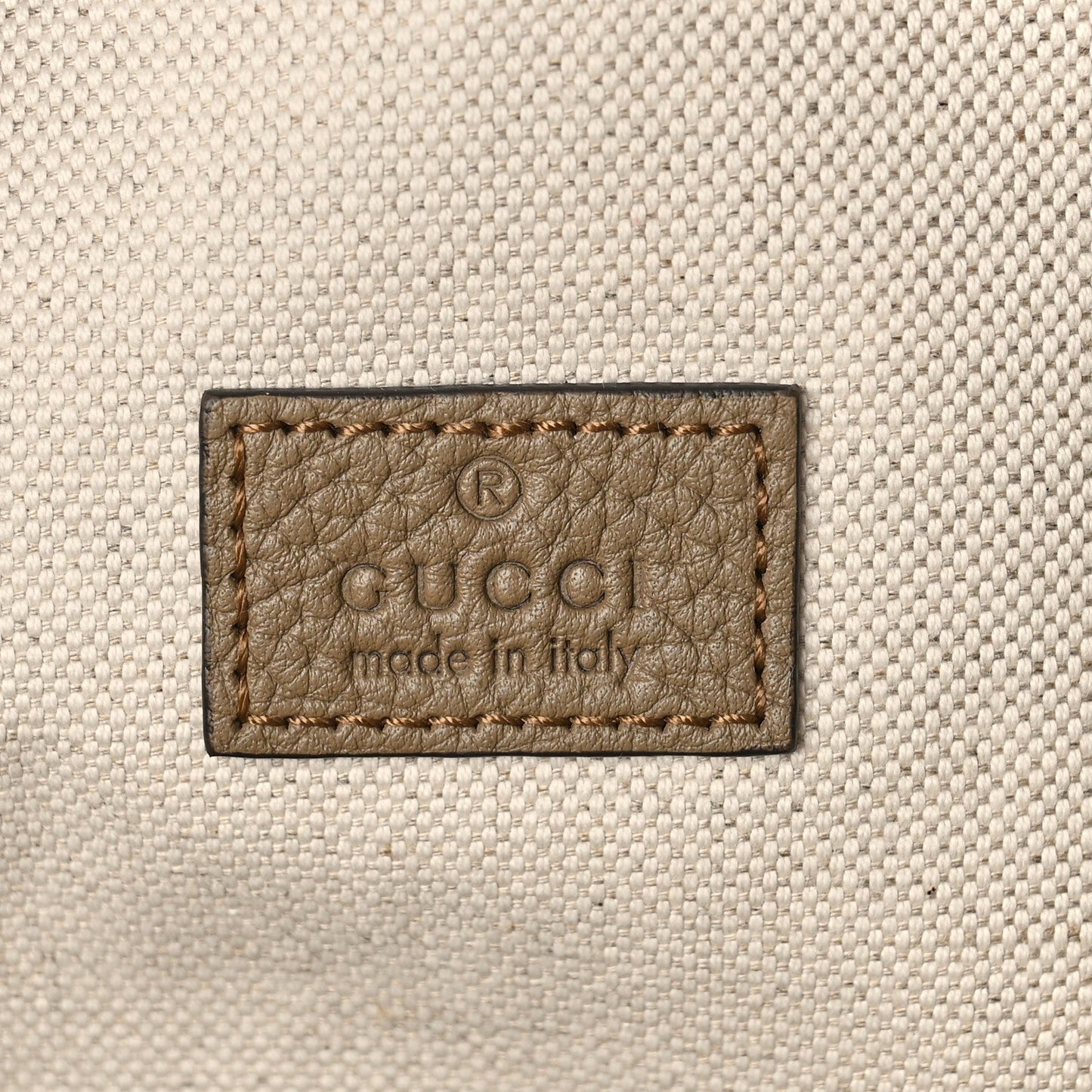GUCCI JUMBO GG EMBOSSED CALFSKIN LEATHER UNISEX BELT BAG