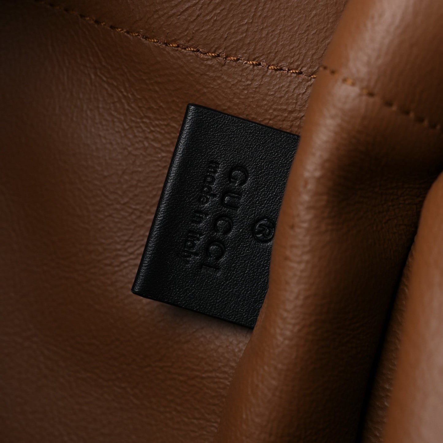 GUCCI LINEA RAJAH LARGE SUEDE TOTE BAG