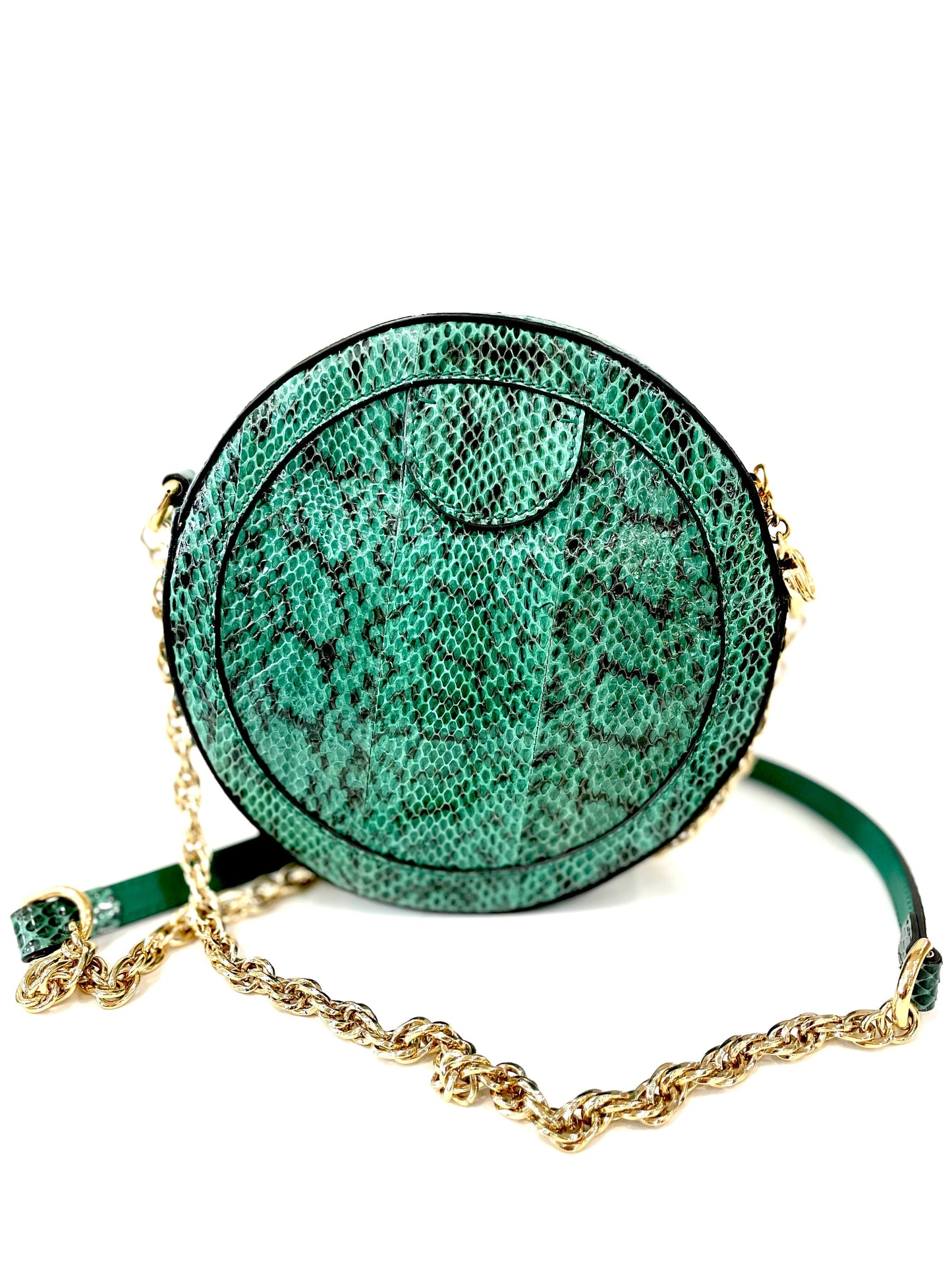 GUCCI MINI PYTHON OPHIDIA CROSSBODY BAG