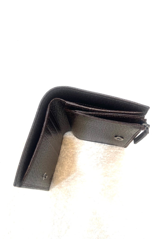 GUCCI GG MONOGRAM VINTAGE CANVAS BI-FOLD WALLET