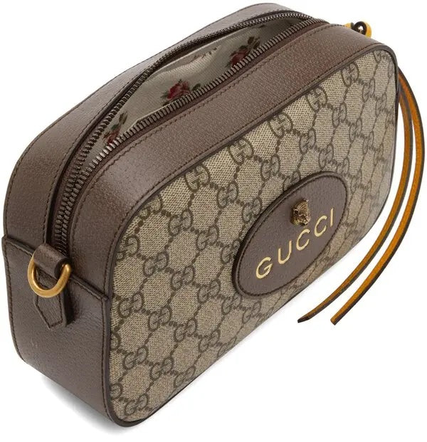 GUCCI NEO VINTAGE GG SUPREME CANVAS MESSENGER BAG