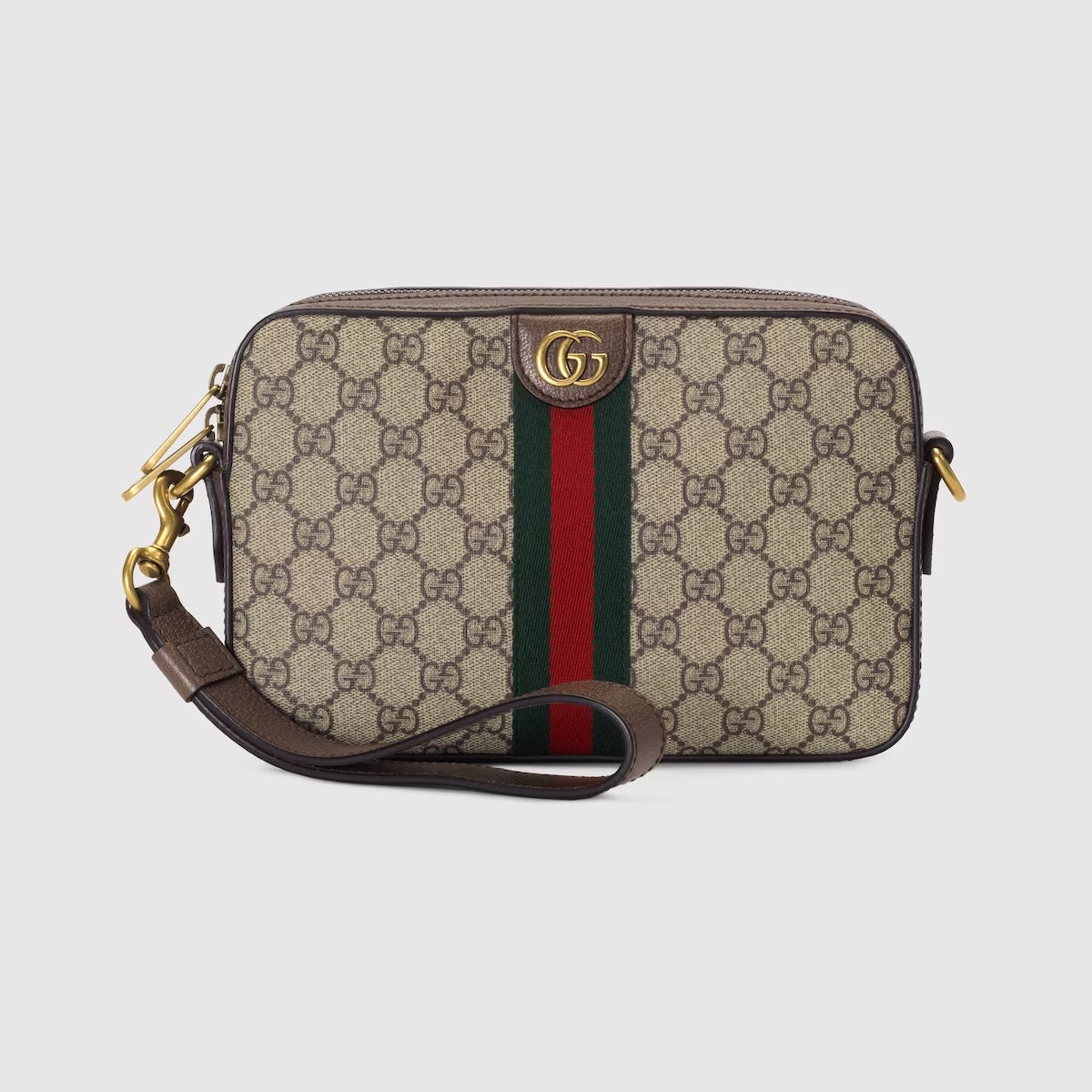 GUCCI GG OPHIDIA CROSSBODY CLUTCH BAG