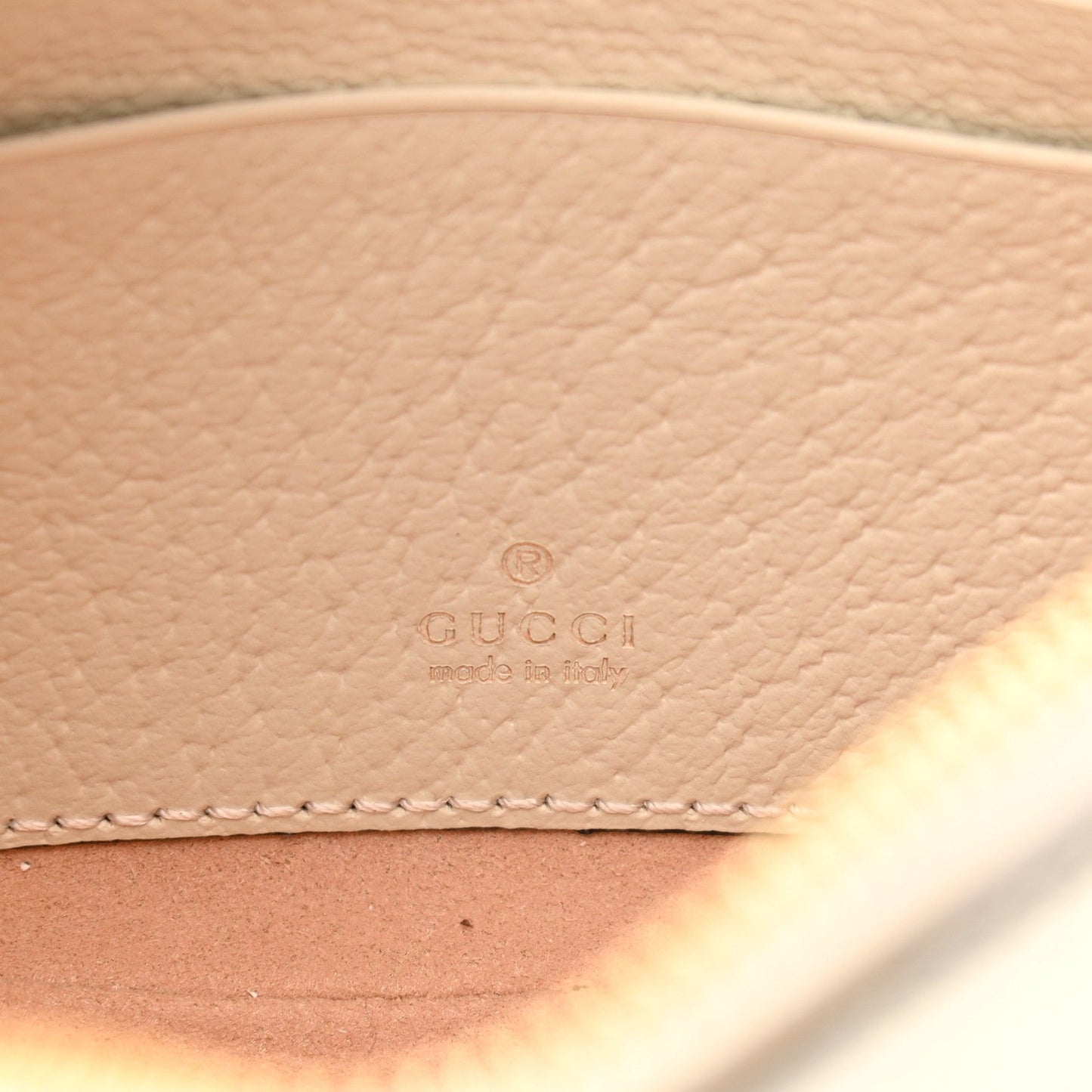 GUCCI GG SUPREME CANVAS CALFSKIN MINI HOBO BAG