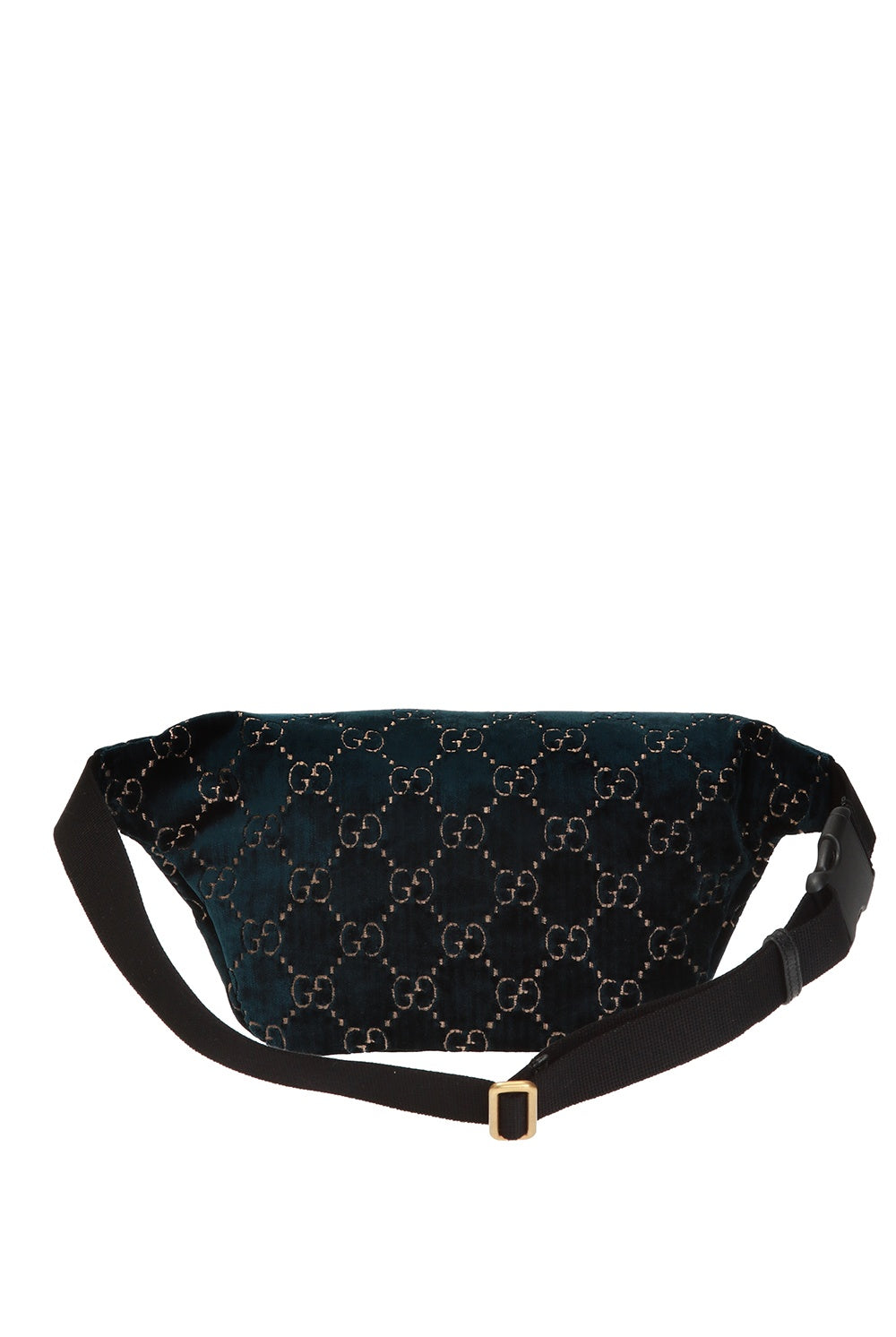 GUCCI GG OPHIDIA WEB VELVET LARGE BELT BAG