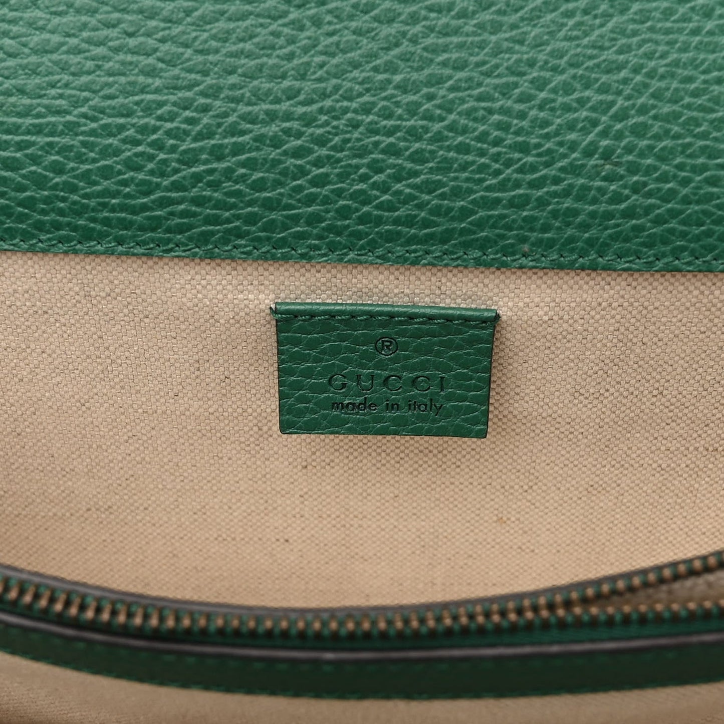 GUCCI DIONYSUS PEBBLED LEATHER SMALL SHOULDER BAG