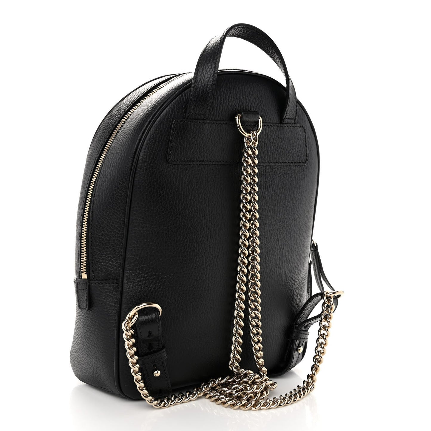 GUCCI PEBBLED CALFSKIN SOHO CHAIN BACKPACK