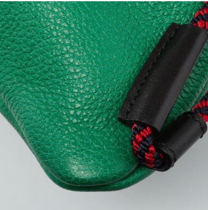 GUCCI CALFSKIN PRINTED DRAWSTRING BACKPACK