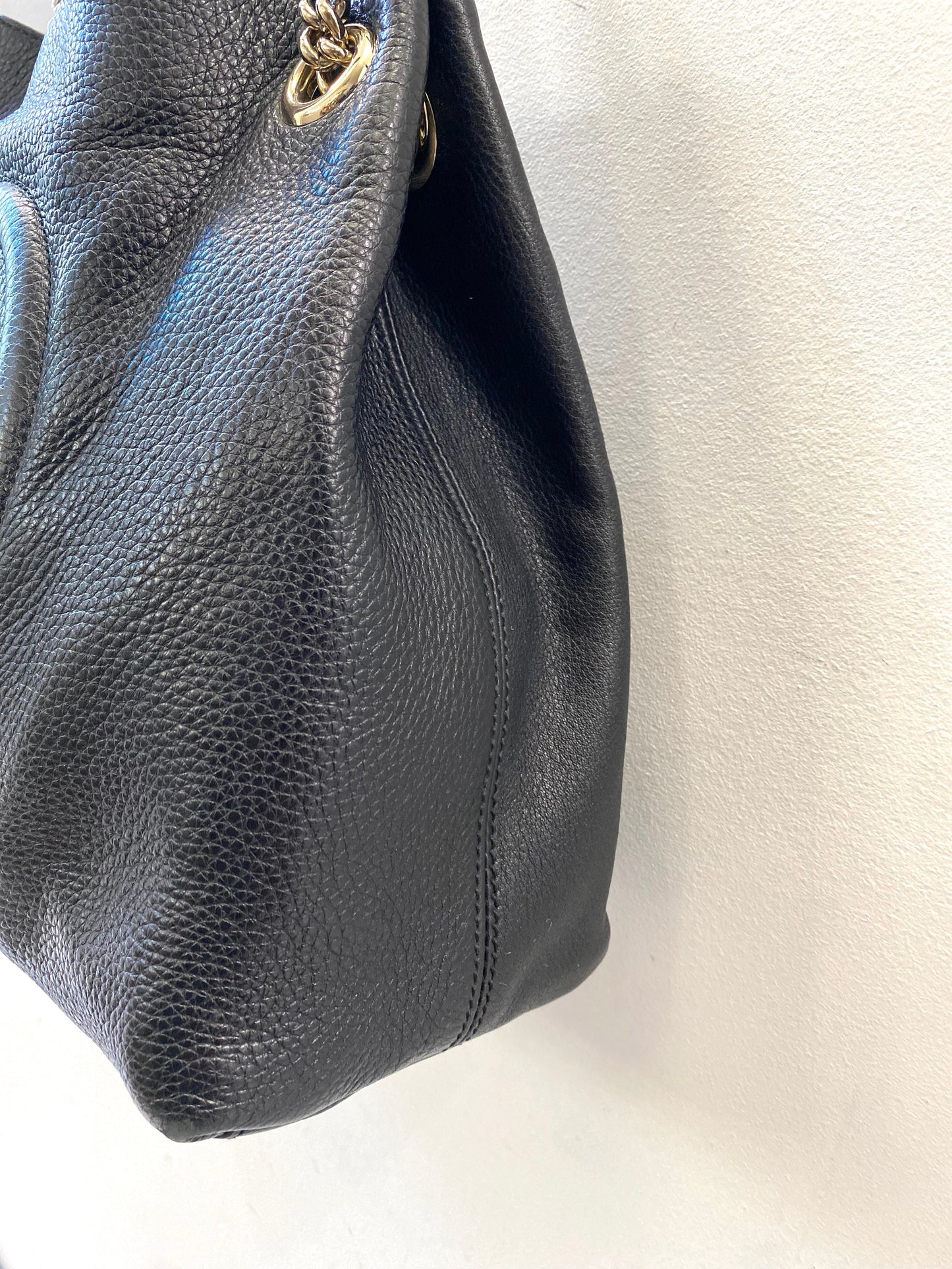 GUCCI SOHO CHAIN STRAP TOTE BAG