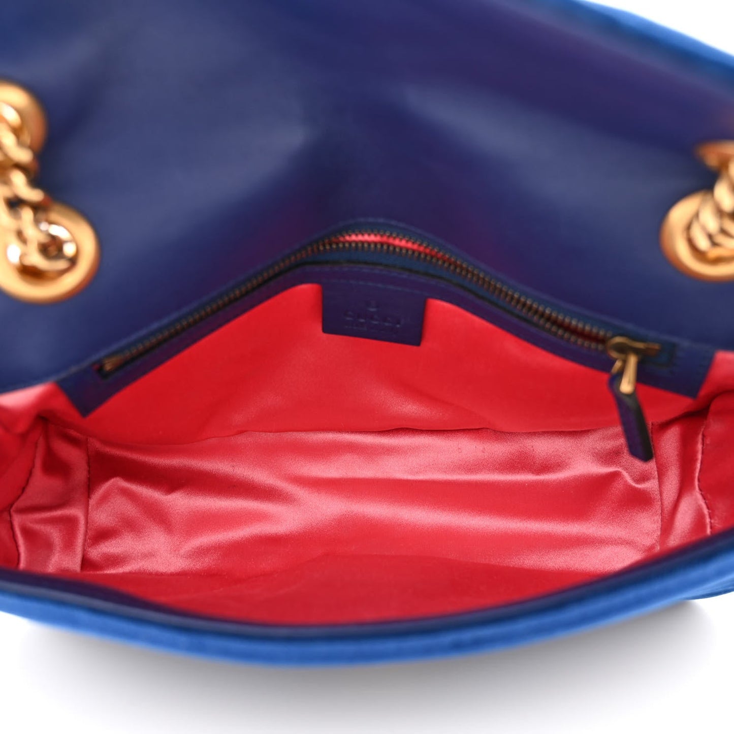 GUCCI GG MARMONT SMALL MATELASSE VELVET CROSSBODY BAG