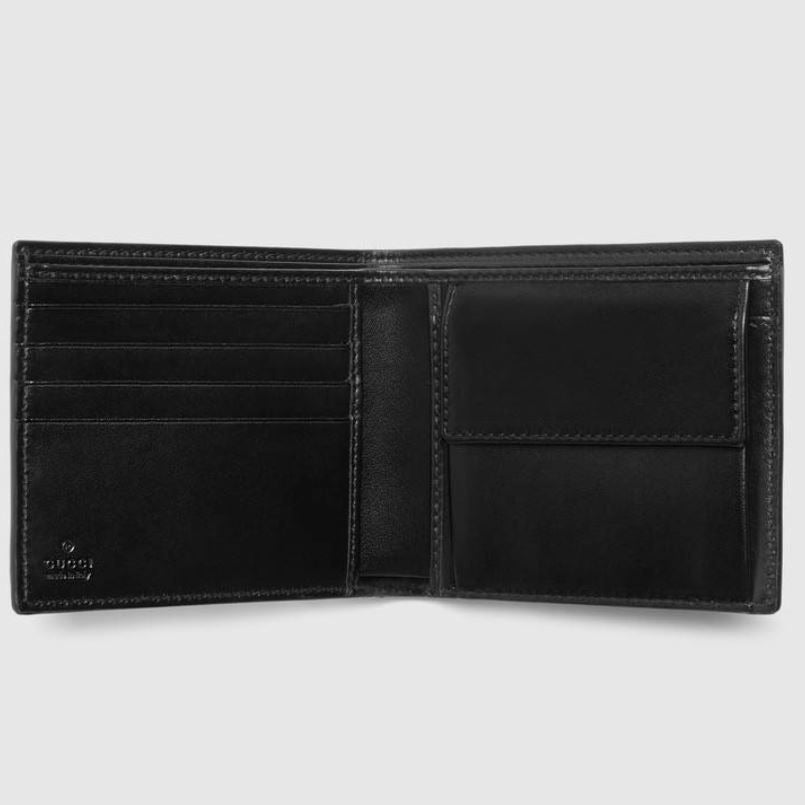 GUCCI VINTAGE LOGO BIFOLD LEATHER WALLET