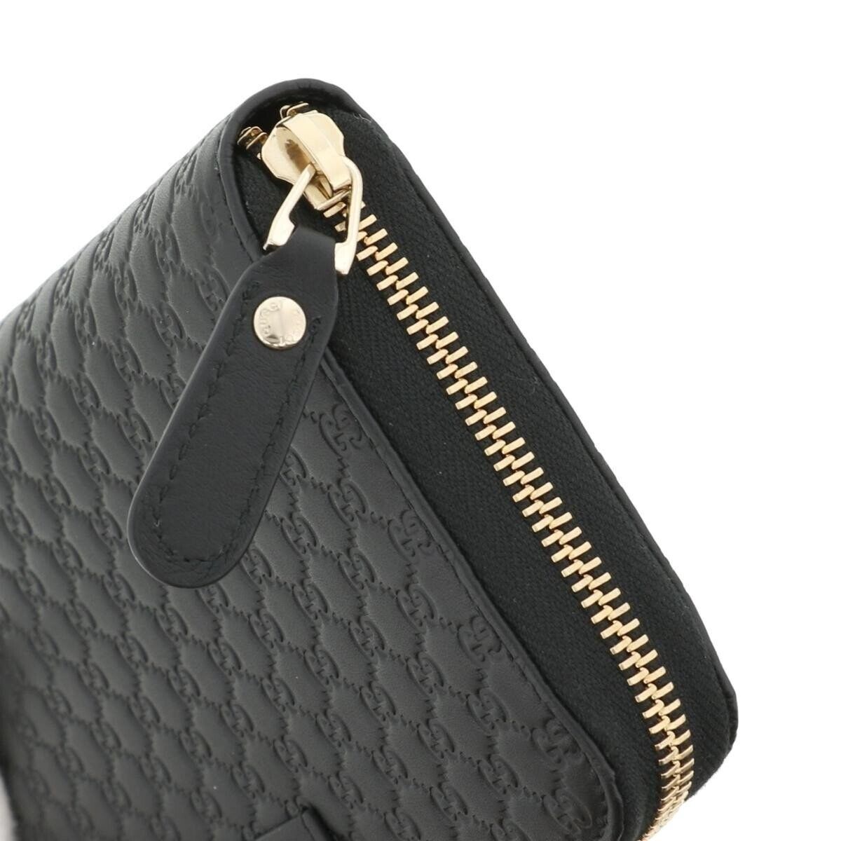 GUCCI MICROGUCCISSIMA LEATHER LONG ZIPPY WALLET