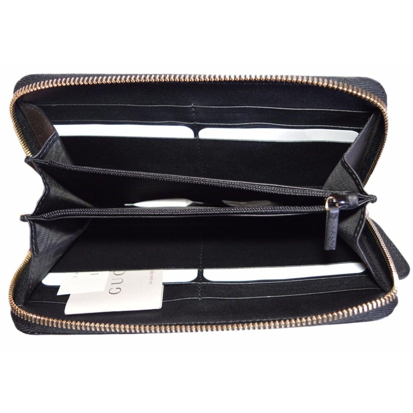 GUCCI MICROGUCCISSIMA LEATHER LONG ZIPPY WALLET