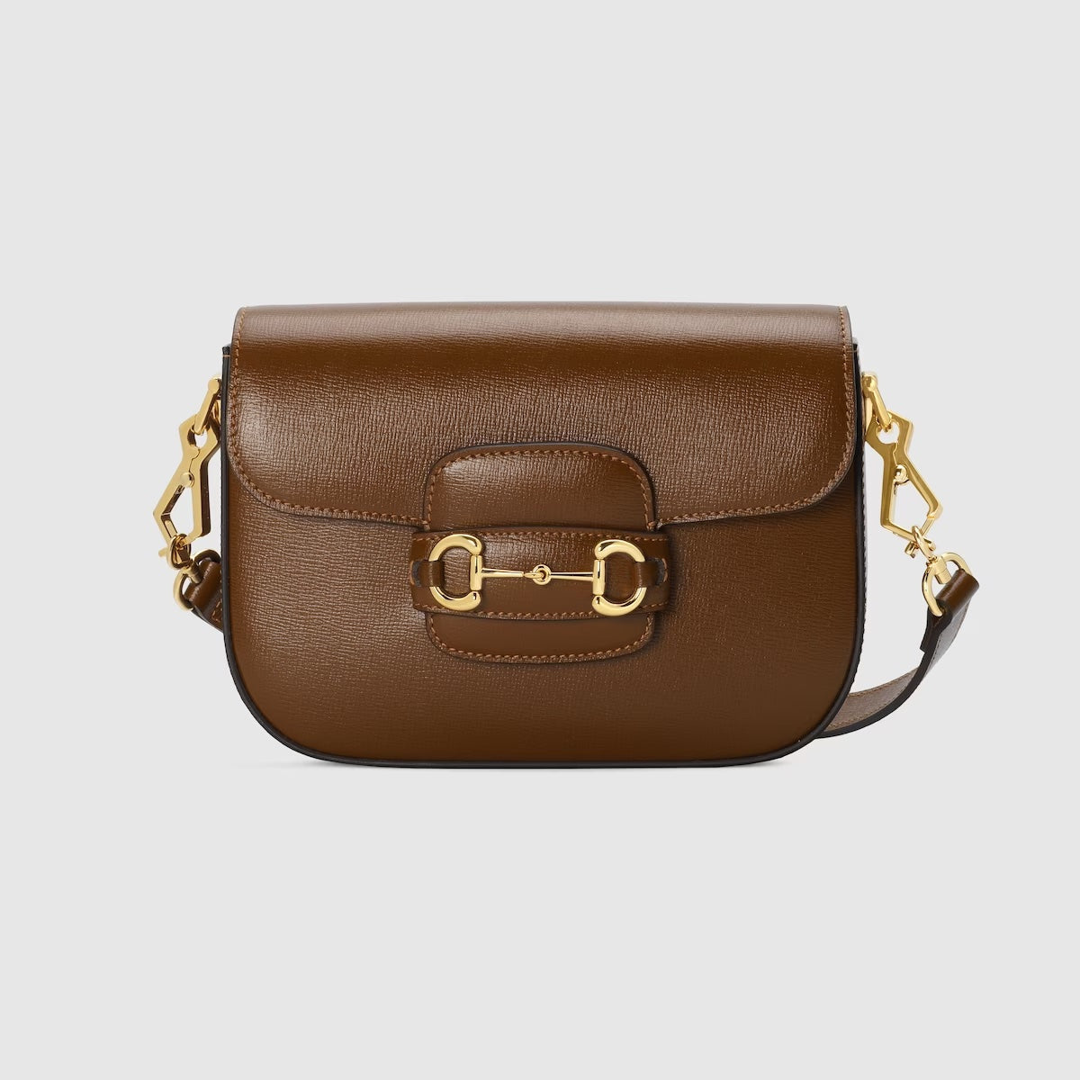 GUCCI CALFSKIN LEATHER HORSEBIT 1955 MINI CROSSBODY BAG