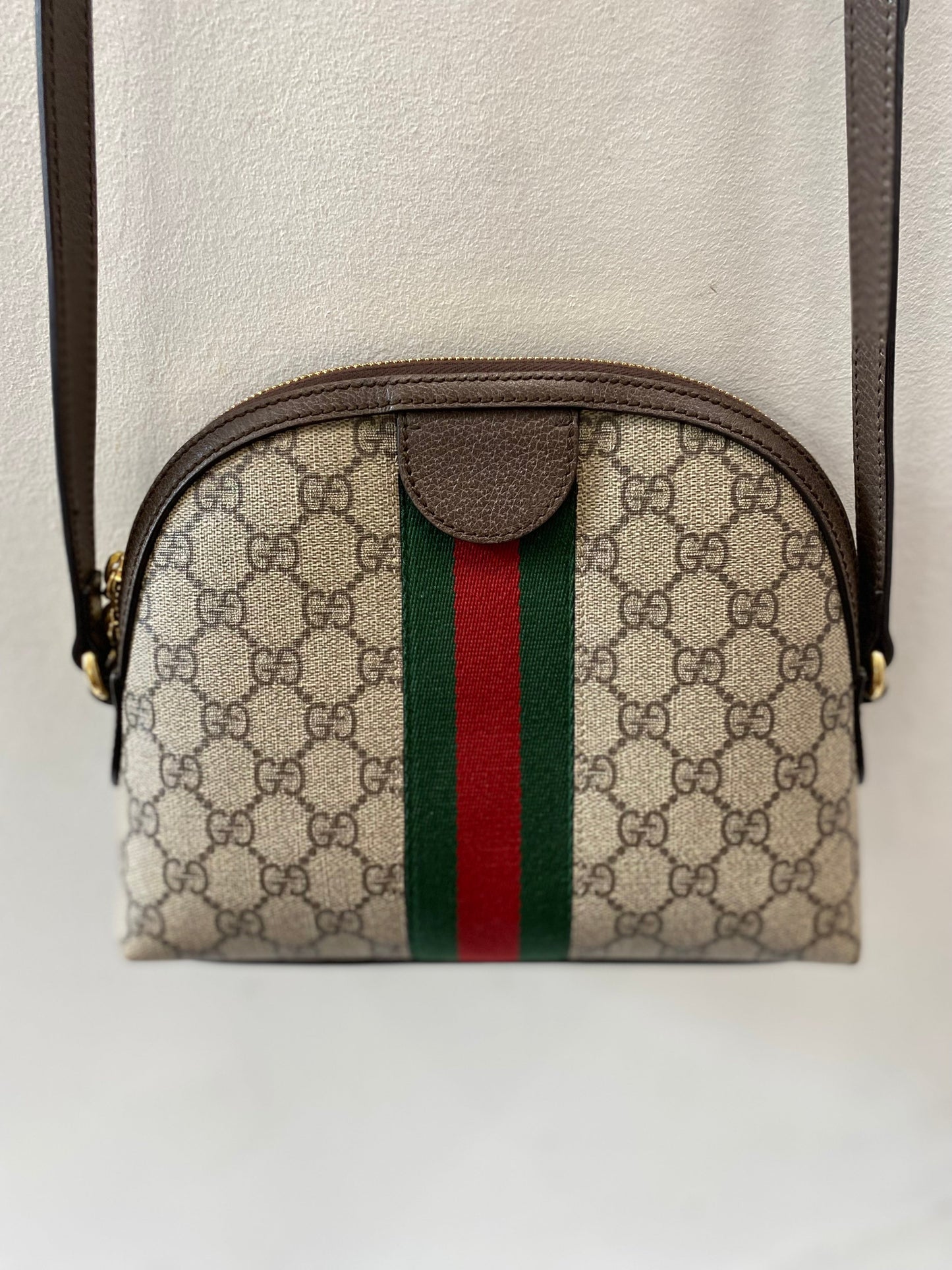 GUCCI SMALL OPHIDIA GG SHOULDER BAG