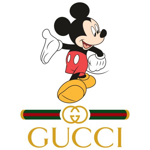 GUCCI X DISNEY GG SUPREME MONOGRAM MICKEY MOUSE MINI WALLET