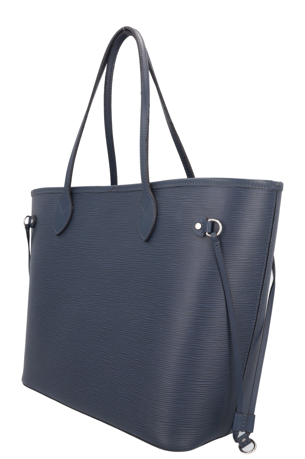 LOUIS VUITTON Neverfull MM Epi Navy