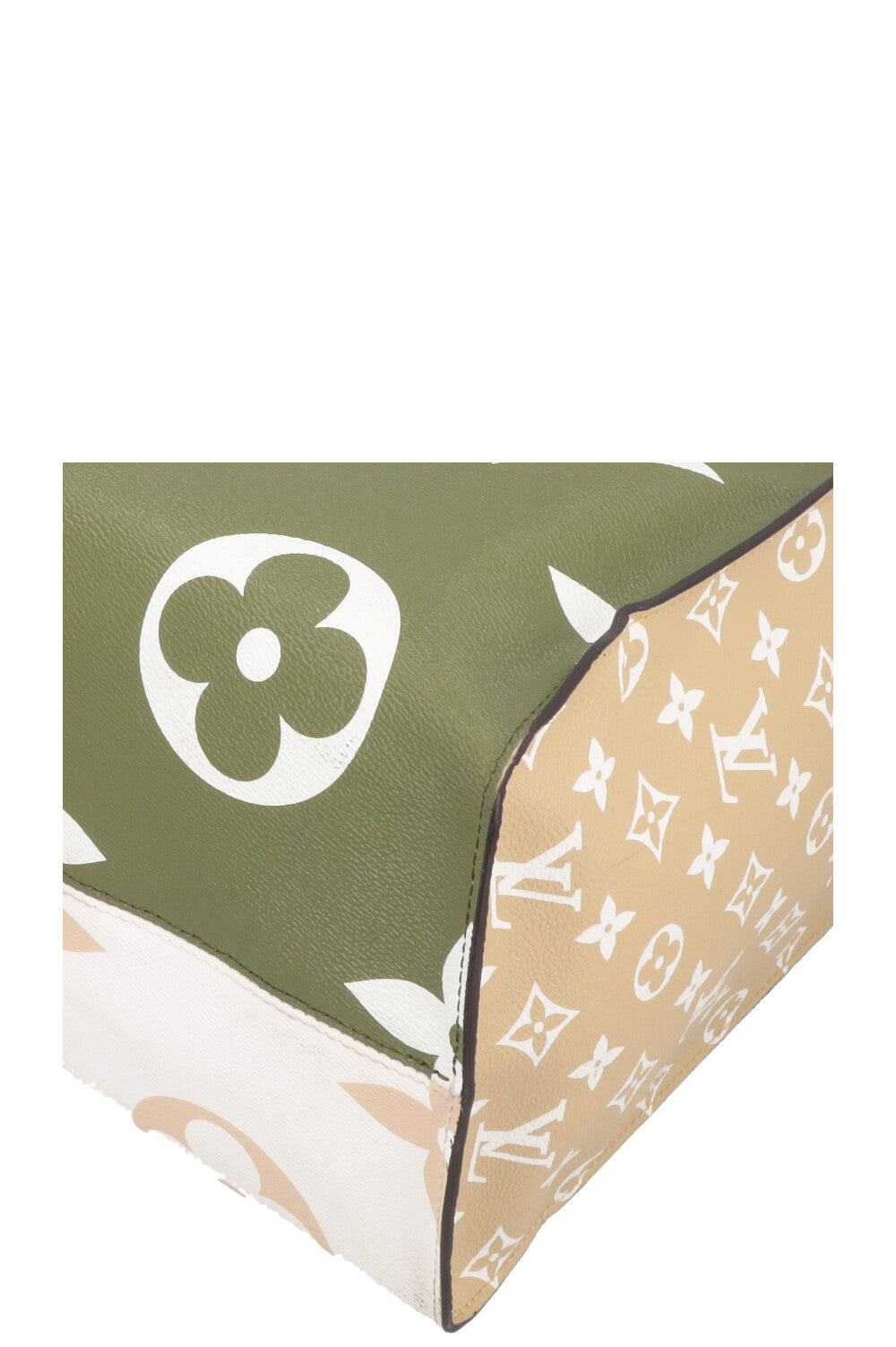 LOUIS VUITTON OnTheGo GM Tote Bag MNG White Green