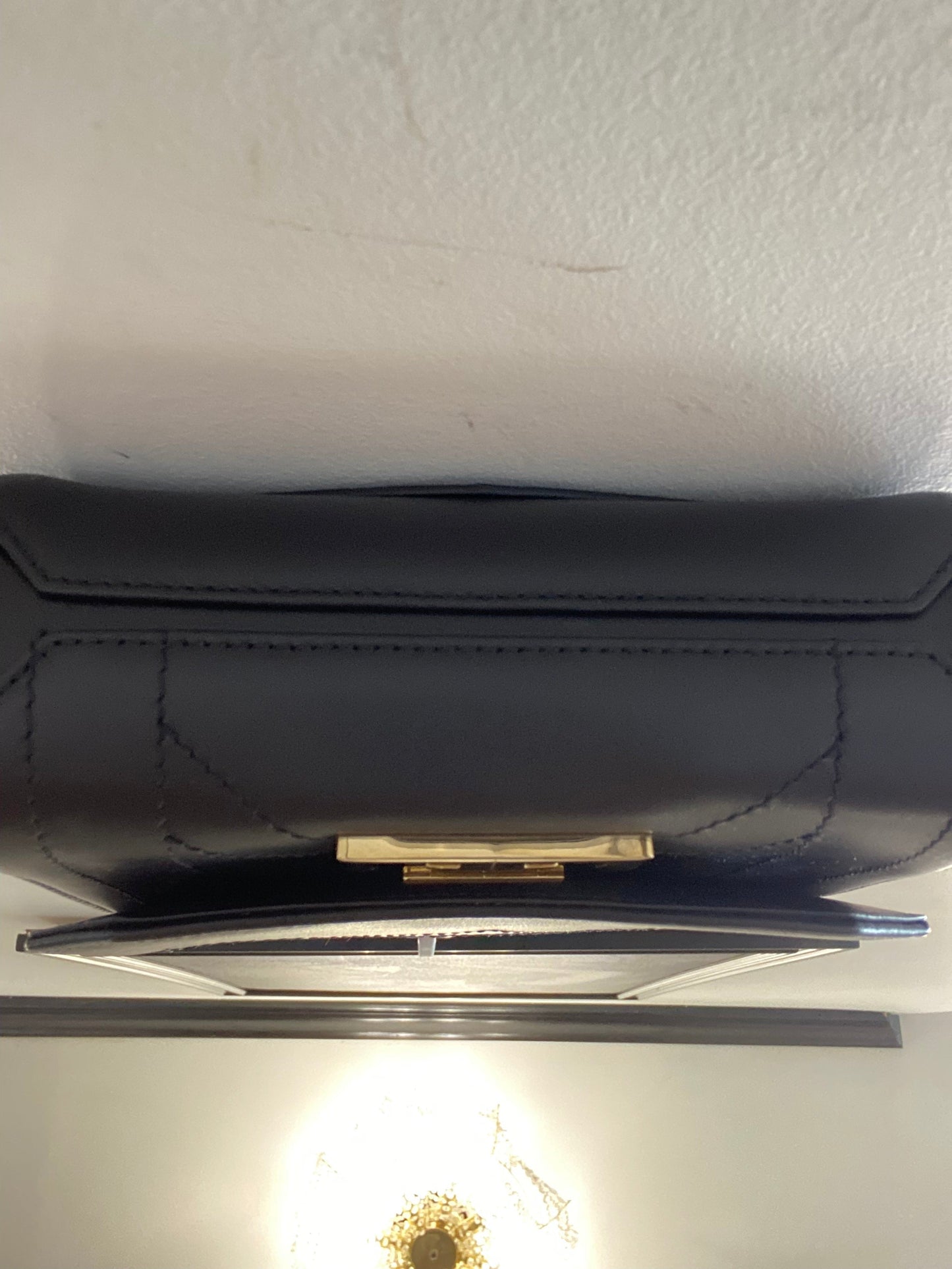 GIVENCHY CALFSKIN LEATHER MINI EDEN TOP HANDLE BAG