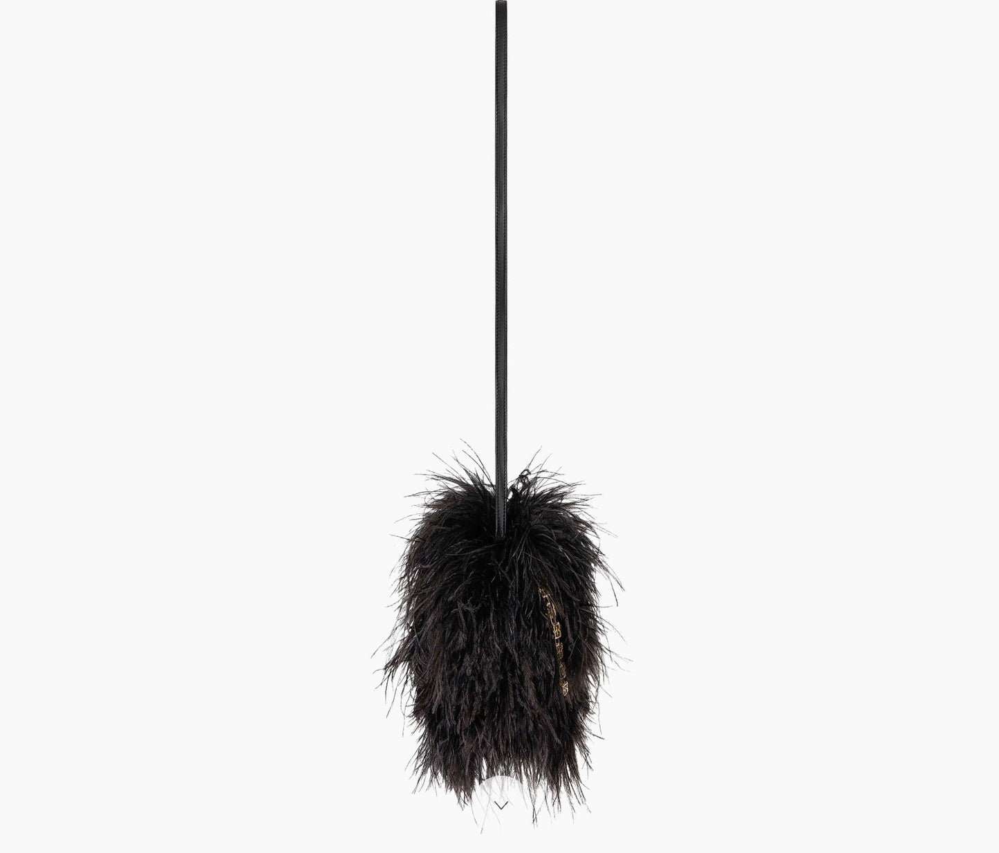 GIVENCHY KENNY SILK OSTRICH FEATHERS MULTICARRY MINI BAG