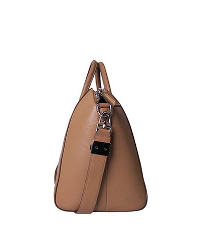 GIVENCHY ANTIGONA LARGE LEATHER SATCHEL BAG