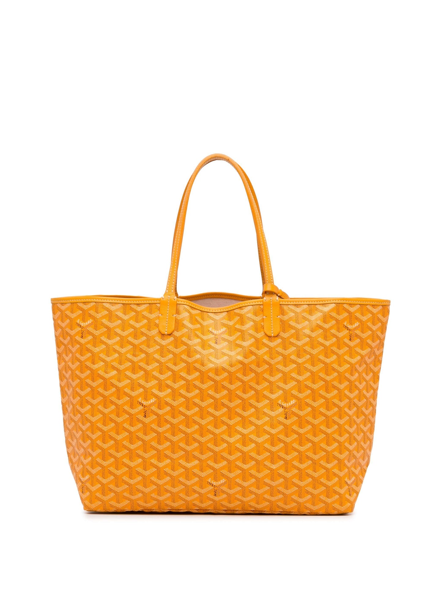 GOYARD GOYARDINE SAINT LOUIS GM JAUNE  TOTE BAG