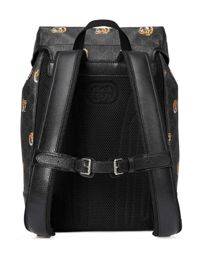 GUCCI GG TIGER PRINT MEDIUM BACKPACK