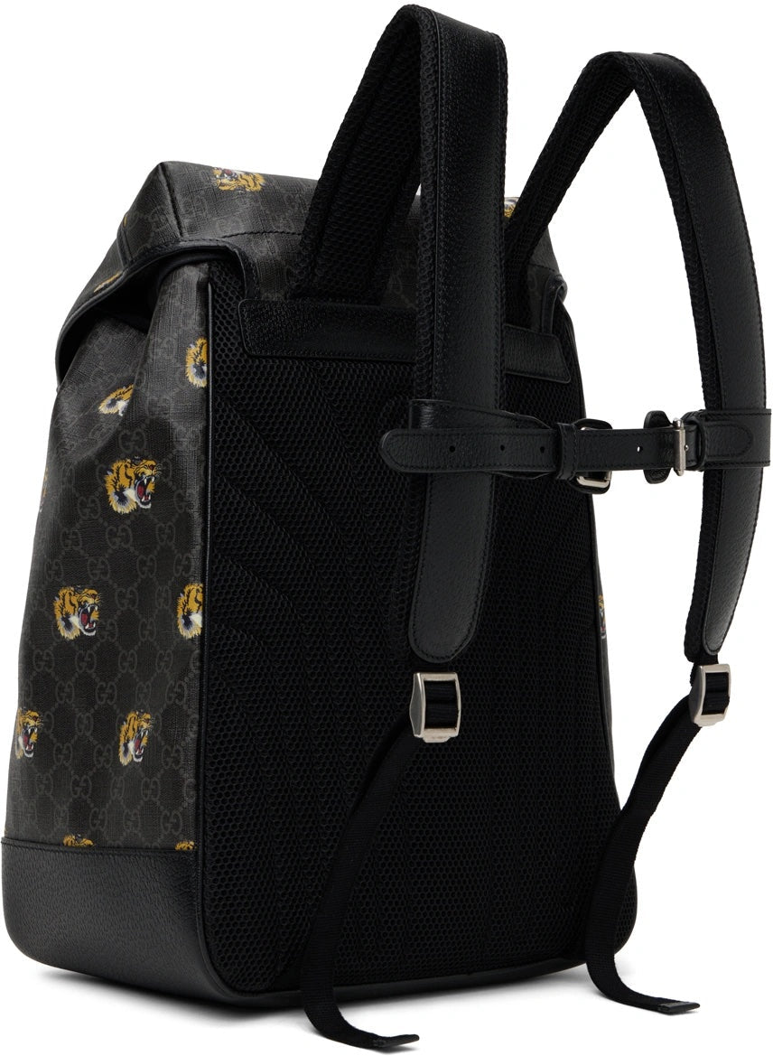 GUCCI GG TIGER PRINT MEDIUM BACKPACK