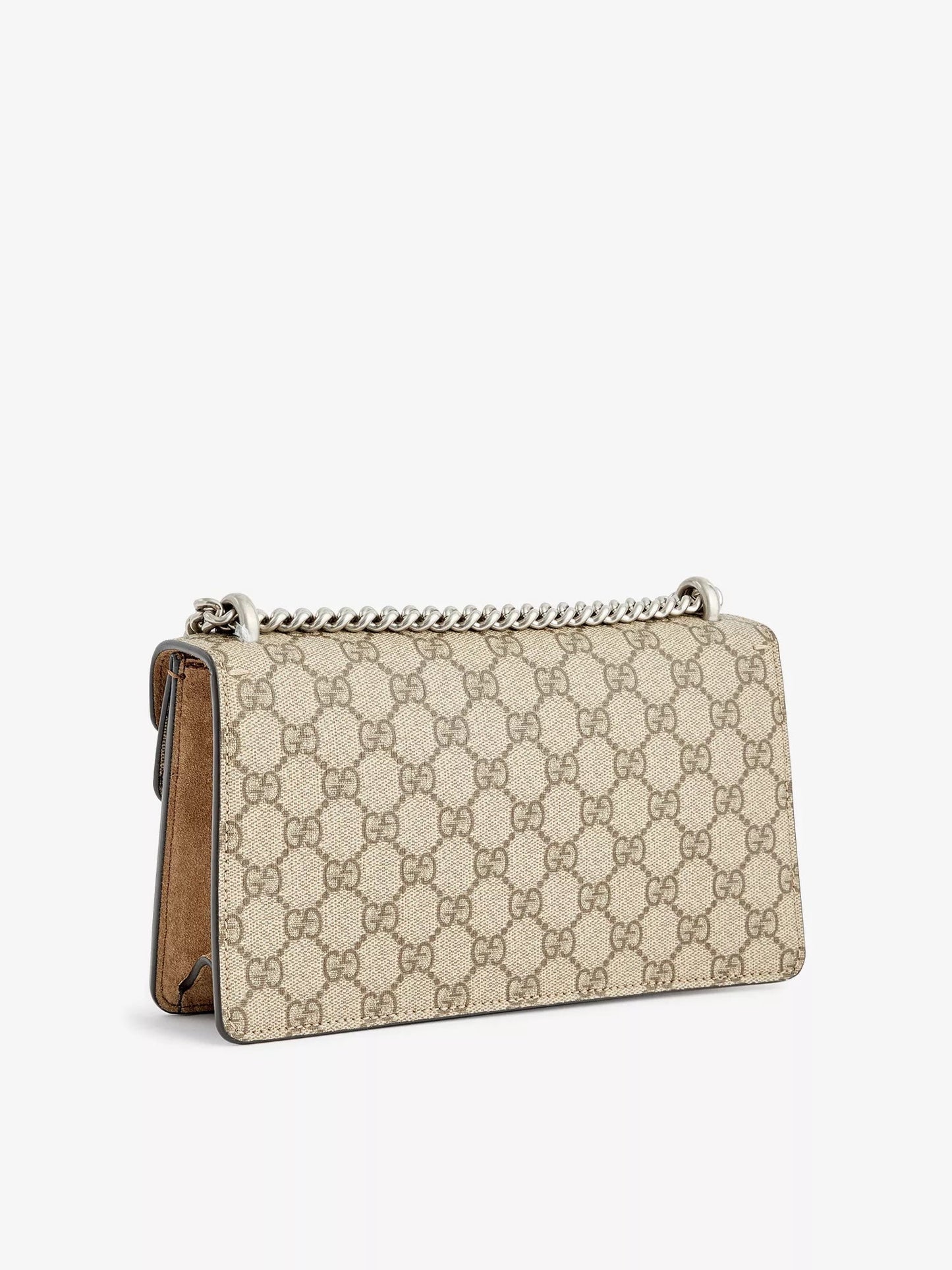 GUCCI GG SUPREME DIONYSUS SUEDE TRIM SMALL SHOULDER BAG