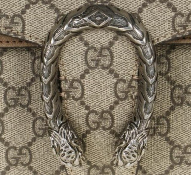 GUCCI GG SUPREME DIONYSUS SUEDE TRIM SMALL SHOULDER BAG