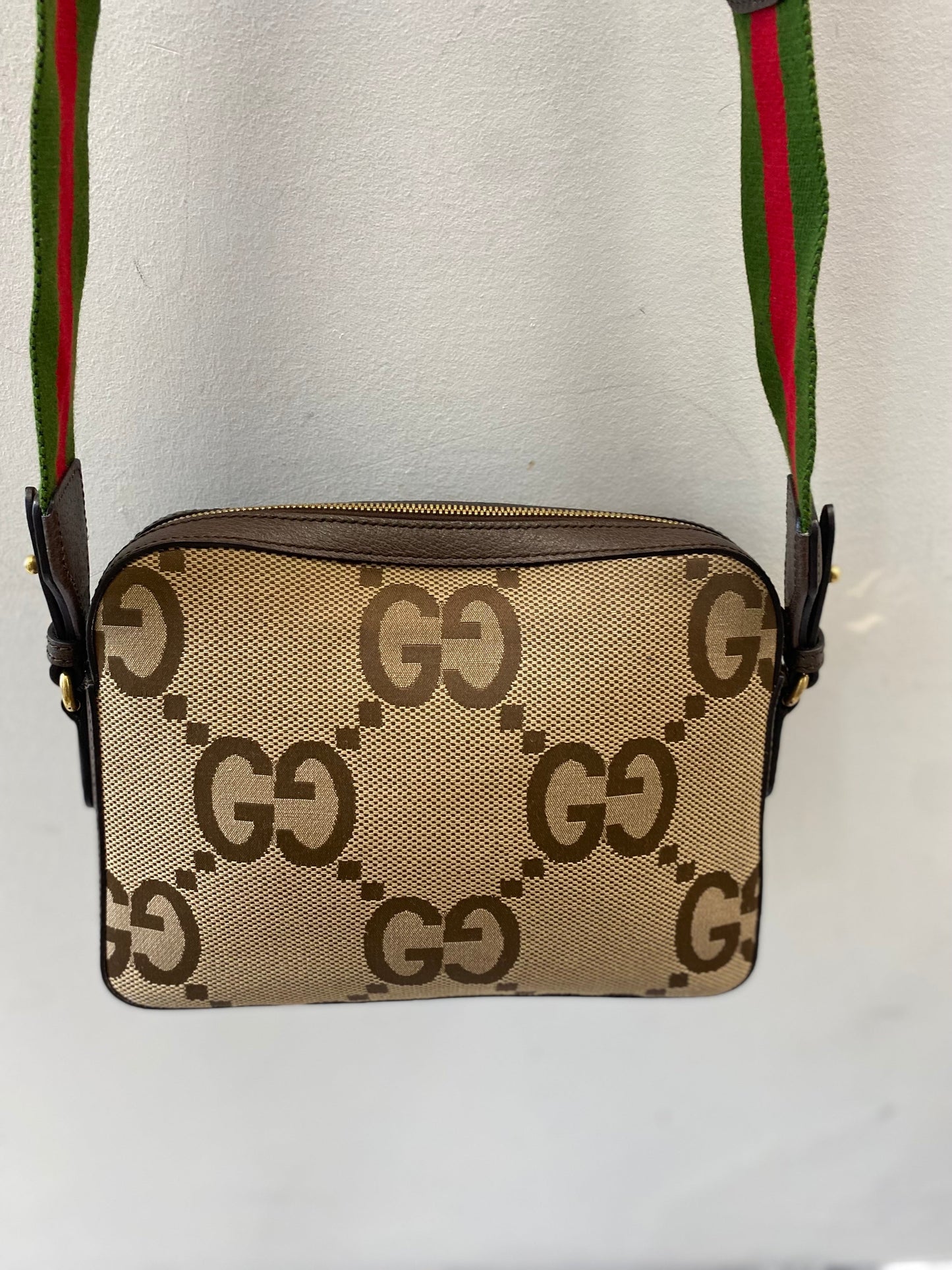 GUCCI JUMBO GG MESSENGER BAG