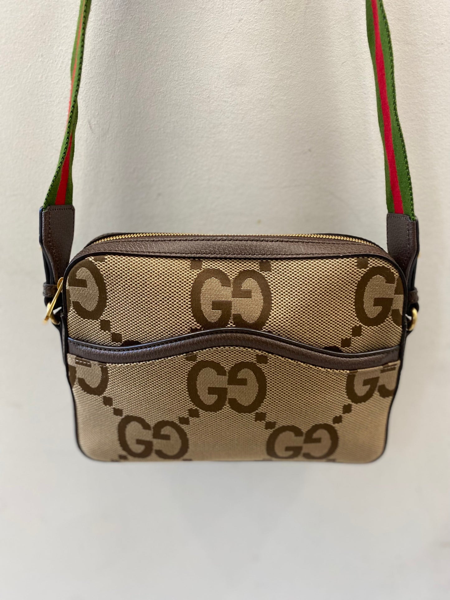 GUCCI JUMBO GG MESSENGER BAG