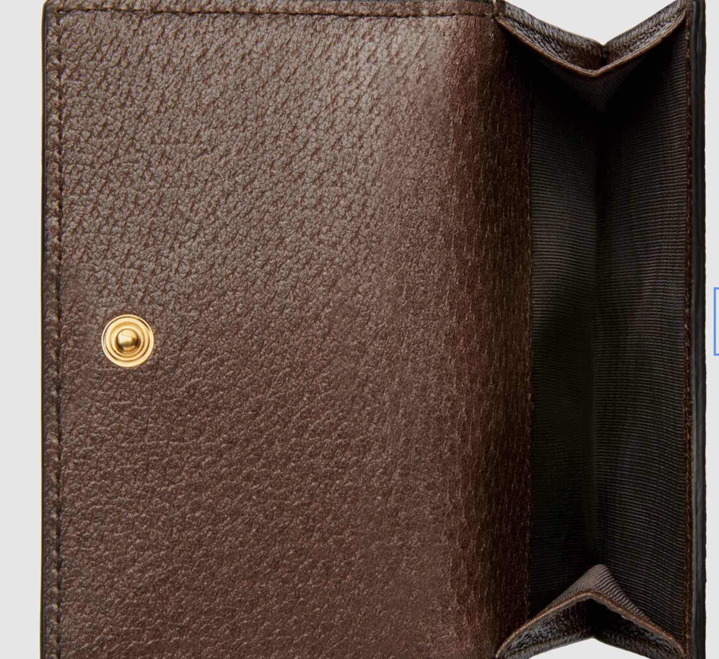 GUCCI OPHIDIA GG FRENCH FLAP WALLET