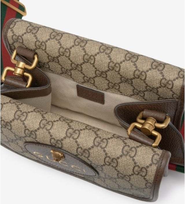 GUCCI GG SUPREME NEO VINTAGE SMALL MESSENGER BAG