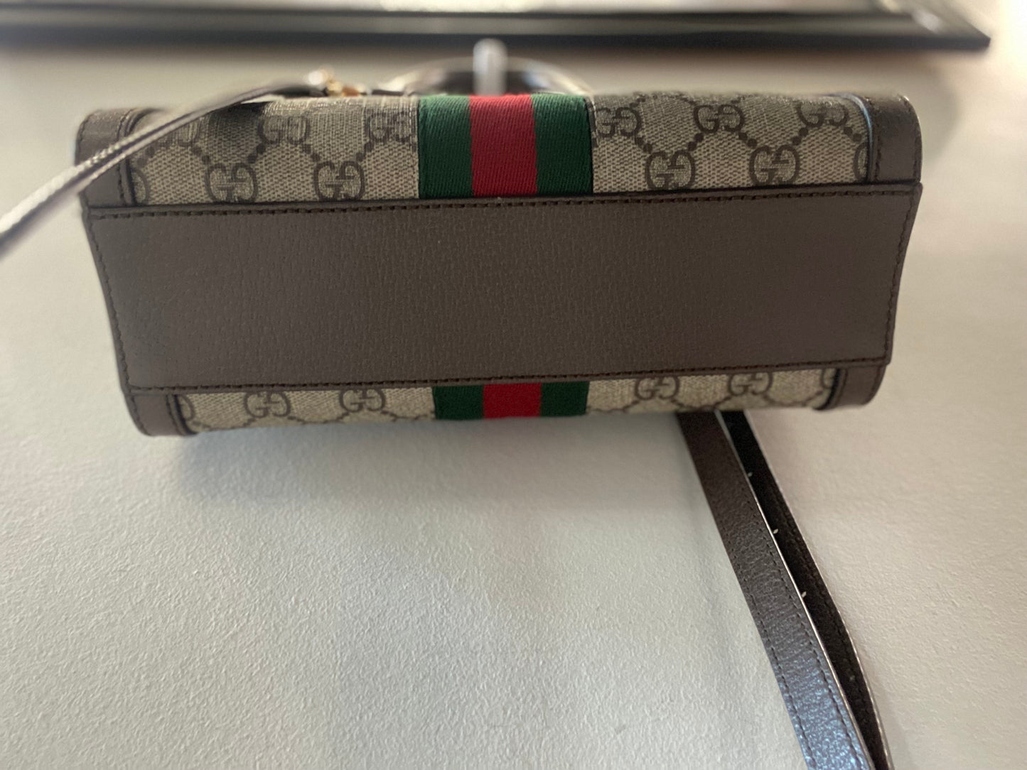 GUCCI GG SUPREME SMALL OPHIDIA TOTE BAG