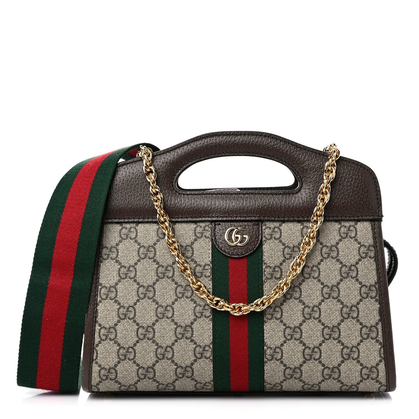 GUCCI GG SUPREME SMALL OPHIDIA TOTE BAG