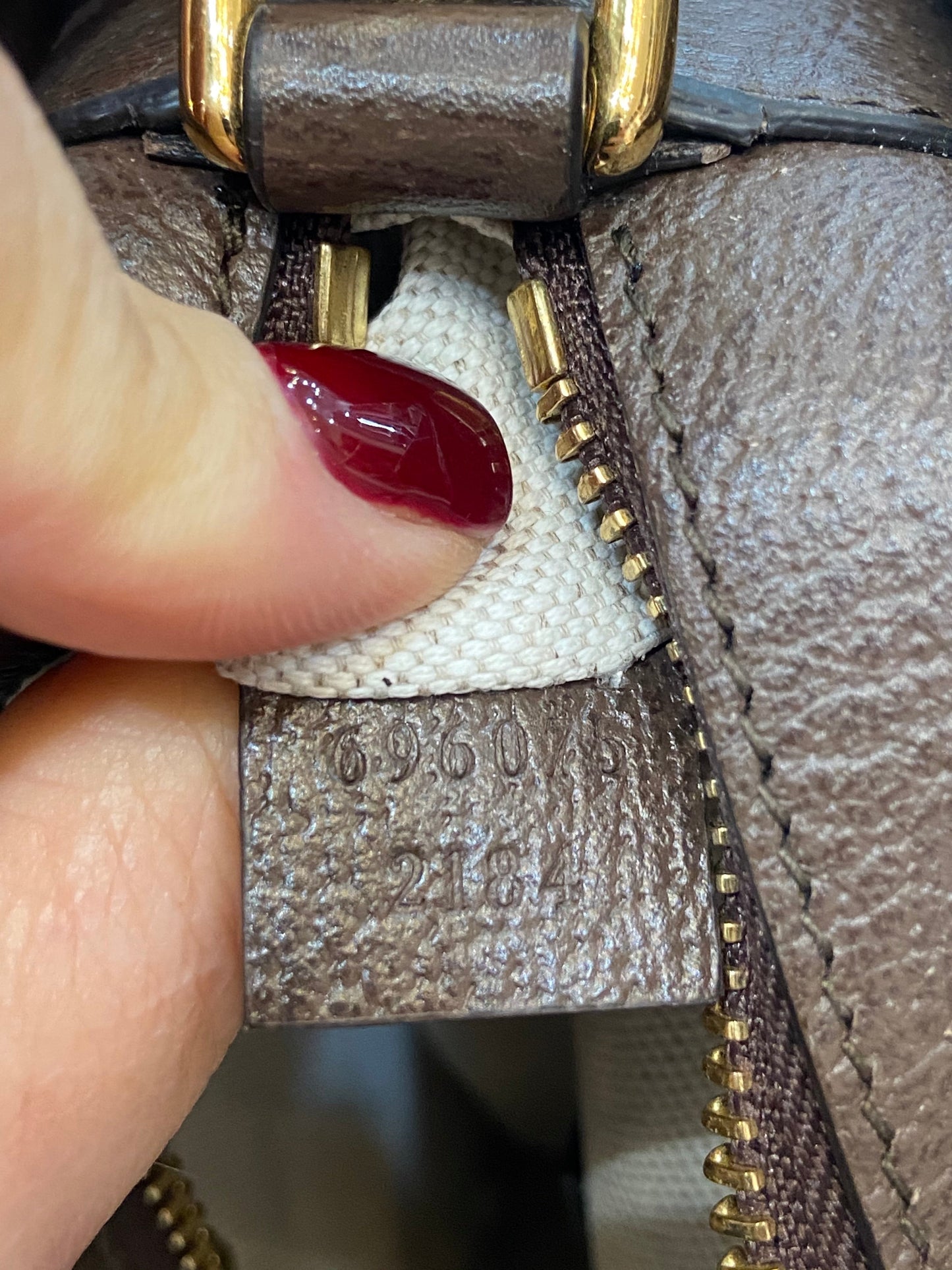 GUCCI JUMBO GG ZIPPED MINI SHOULDER BAG