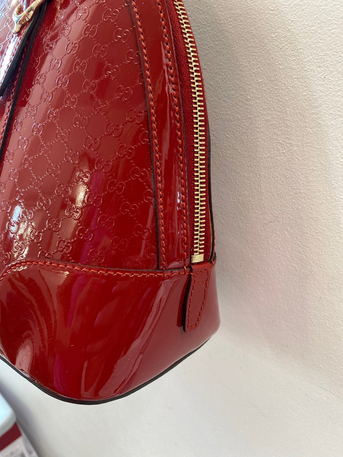 GUCCI MICRO GUCCISSIMA NICE SATCHEL BAG