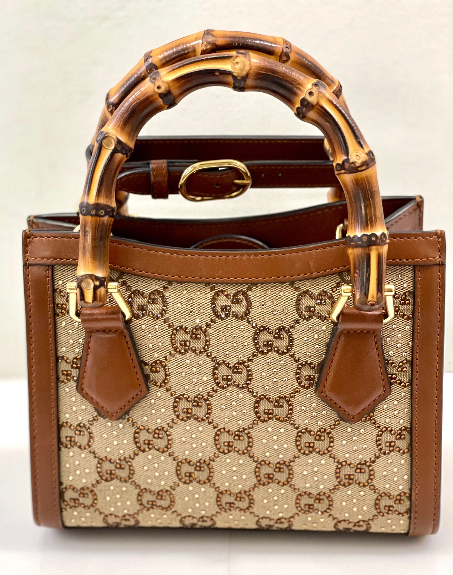 GUCCI GG DIANA MINI TOTE BAG