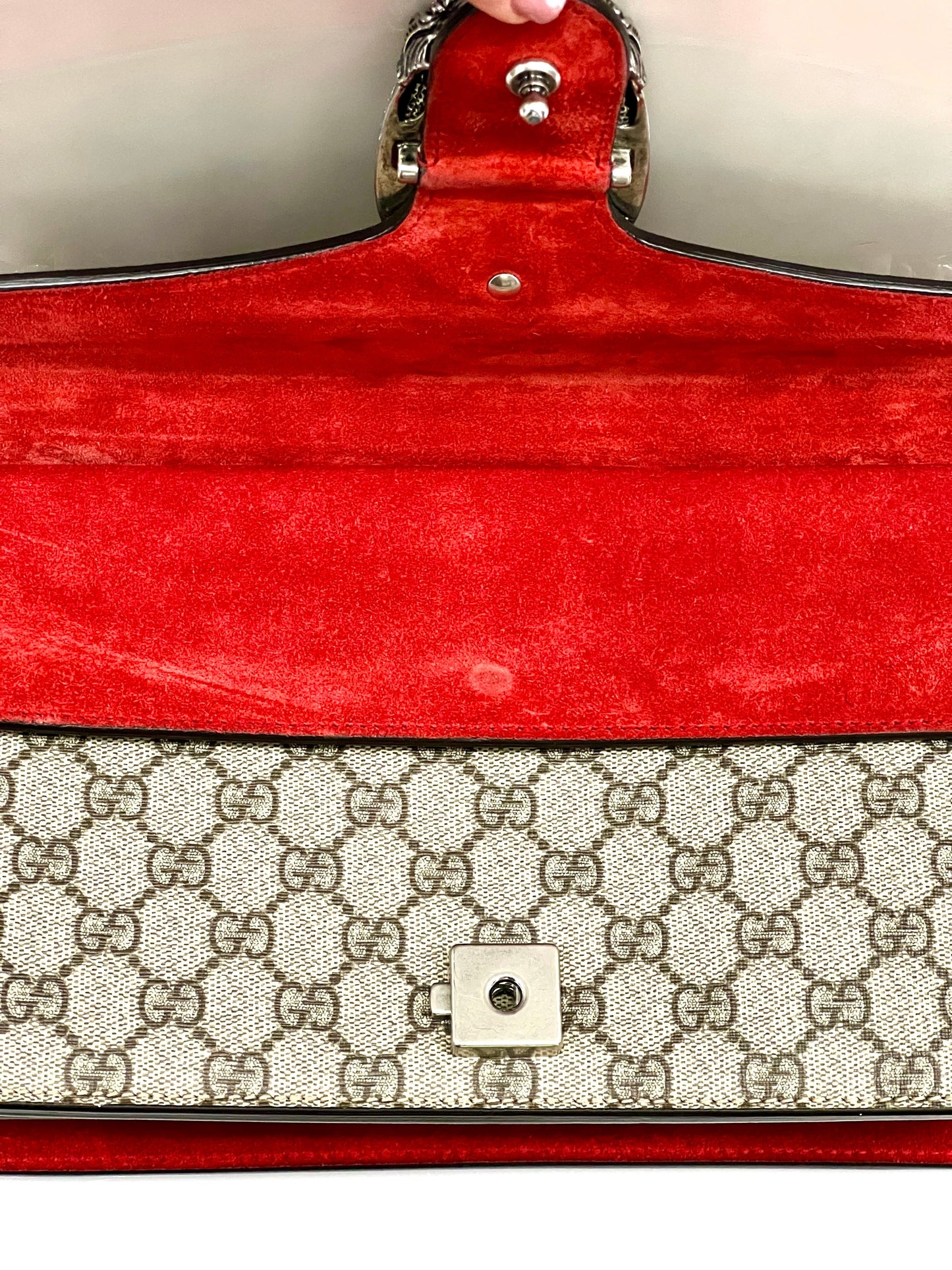 GUCCI GG SUPREME SMALL DIONYSUS SHOULDER BAG
