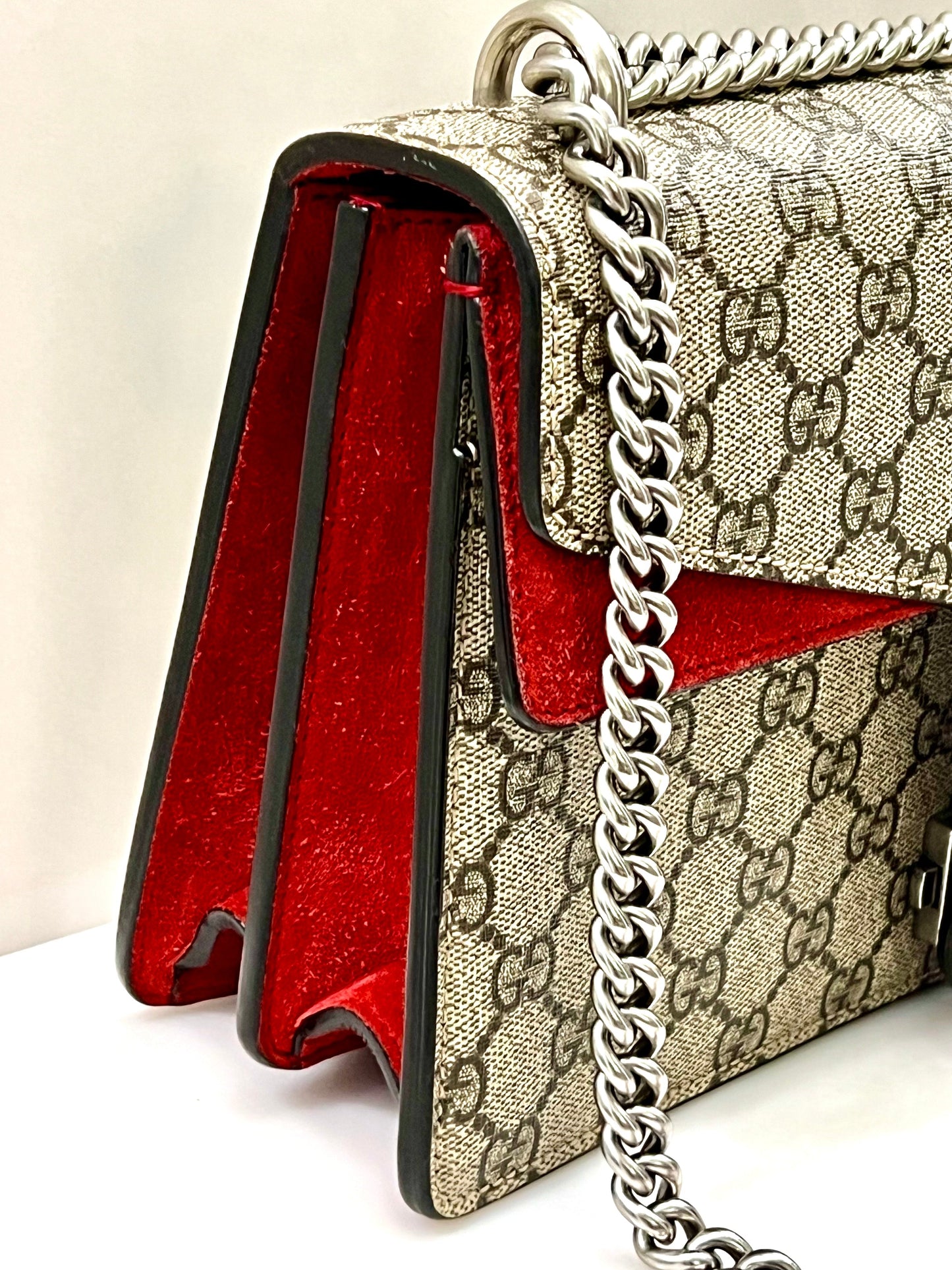 GUCCI GG SUPREME SMALL DIONYSUS SHOULDER BAG