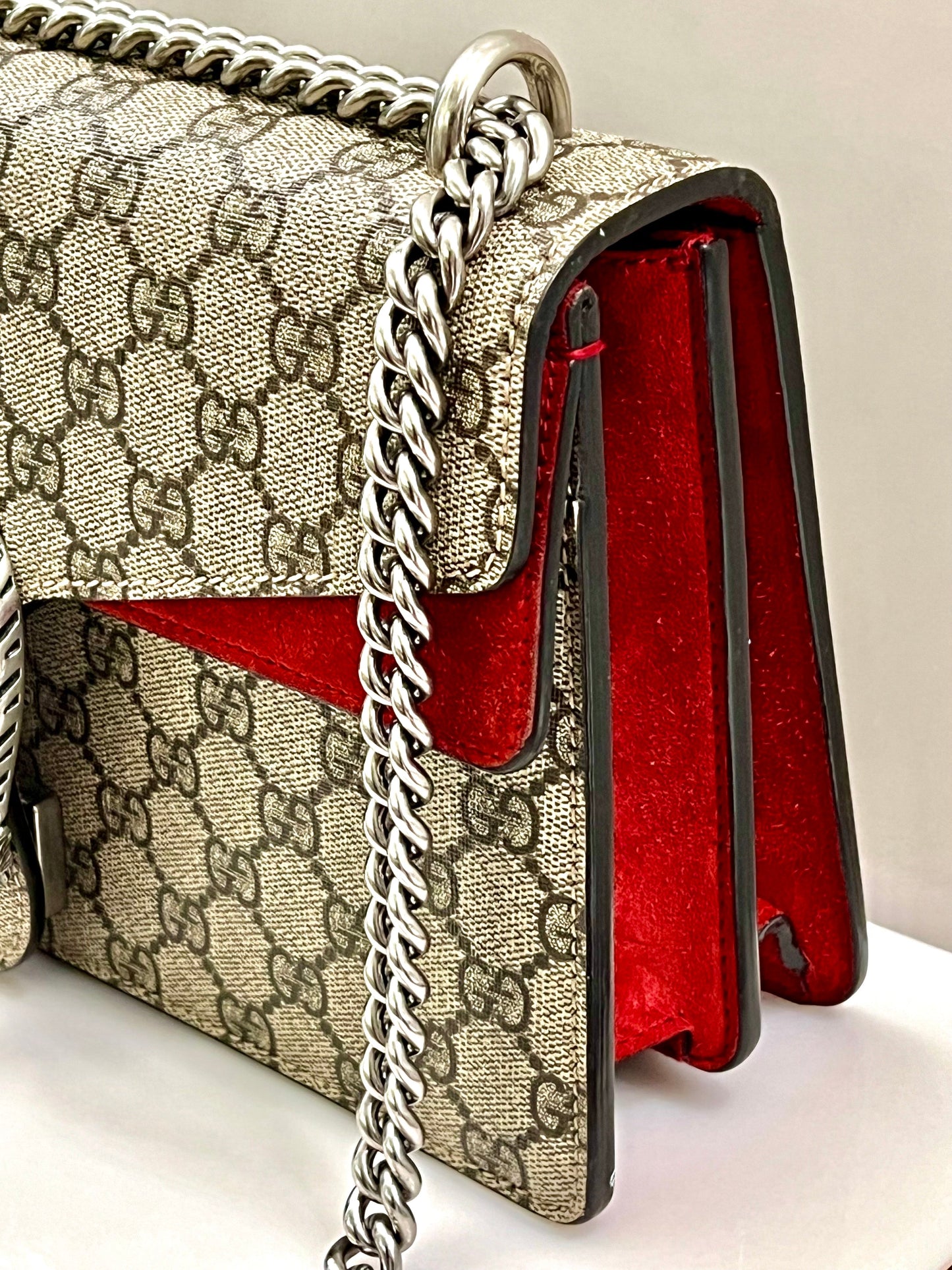 GUCCI GG SUPREME SMALL DIONYSUS SHOULDER BAG