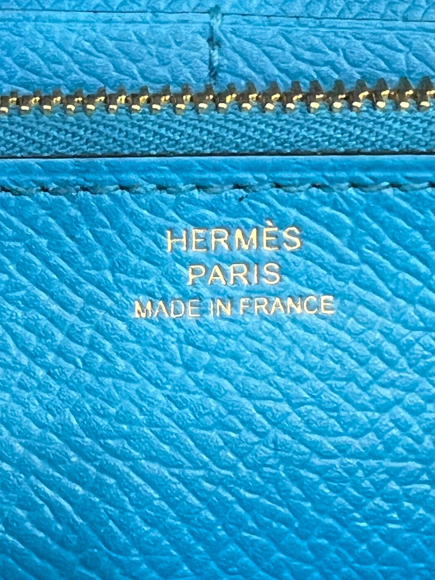 HERMÈS KELLY CASAQUE BICOLOR EPSOM TOGO LEATHER CROSSBODY