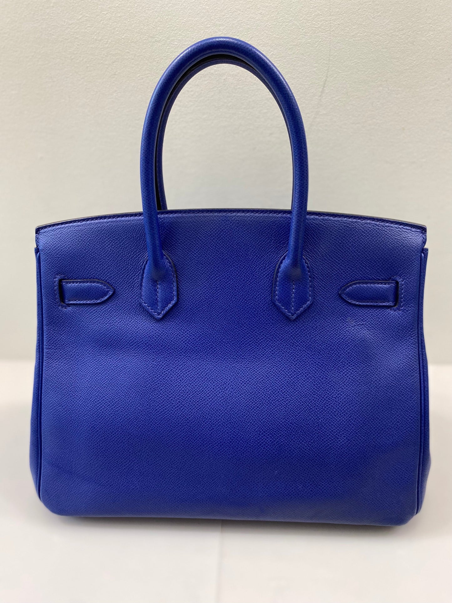 HERMÈS BIRKIN 30 EPSOM LEATHER ELECTRIC BLUE