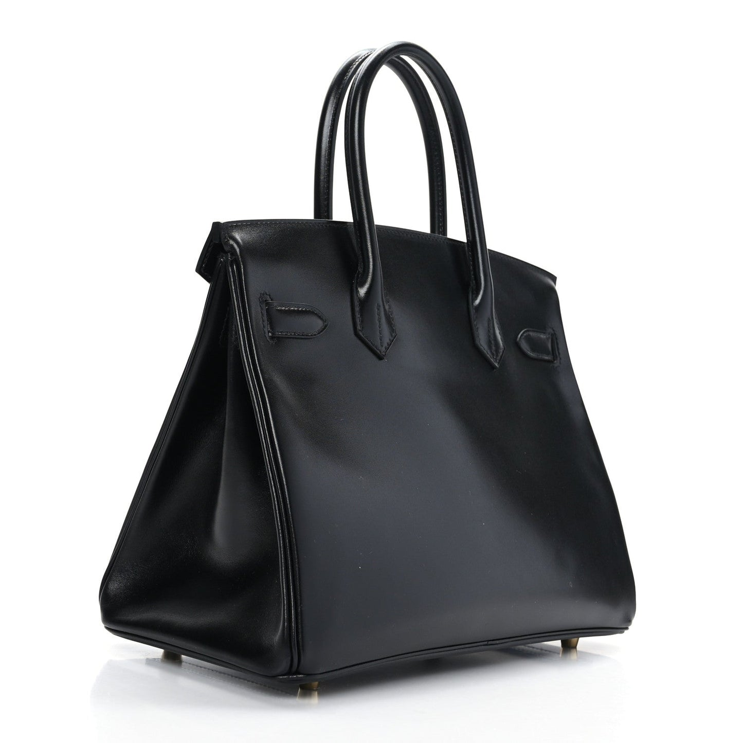 HERMÈS BOX BIRKIN 30 LEATHER HANDBAG