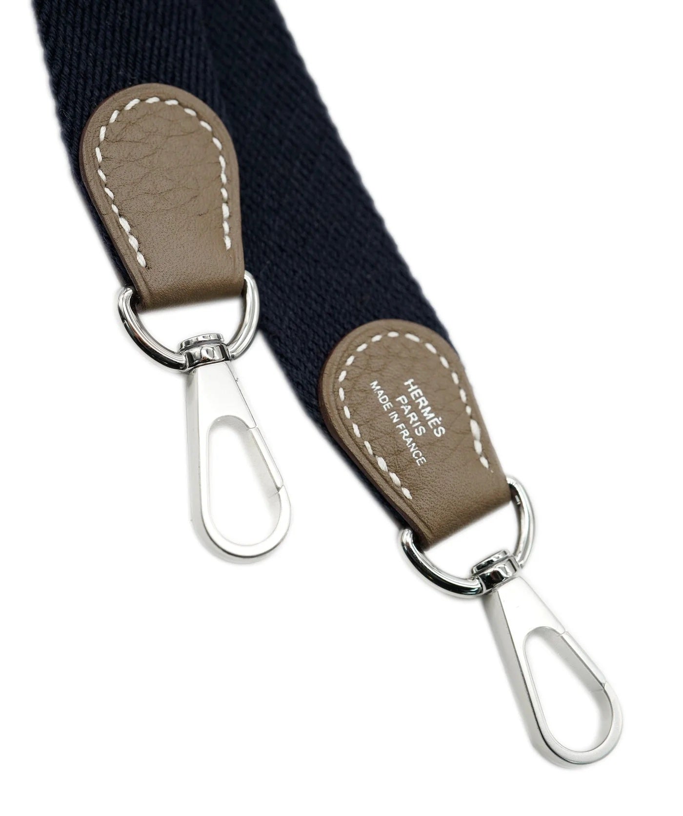 HERMÈS EVELYNE CLEMENCE LEATHER TPM ETOUPE BLEU INDIGO