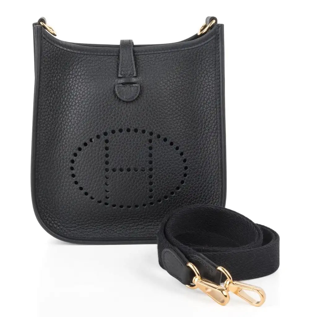 HERMÈS EVELYNE TPM CLEMENCE LEATHER CROSSBODY