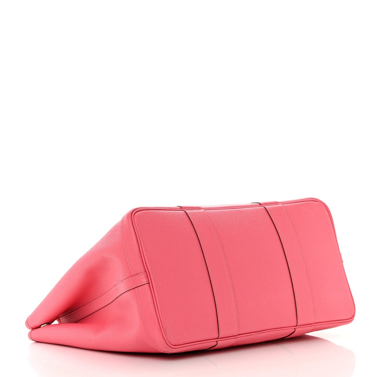 HERMÈS EPSON LEATHER GARDEN PARTY 36 MM BAG ROSE AZALEE