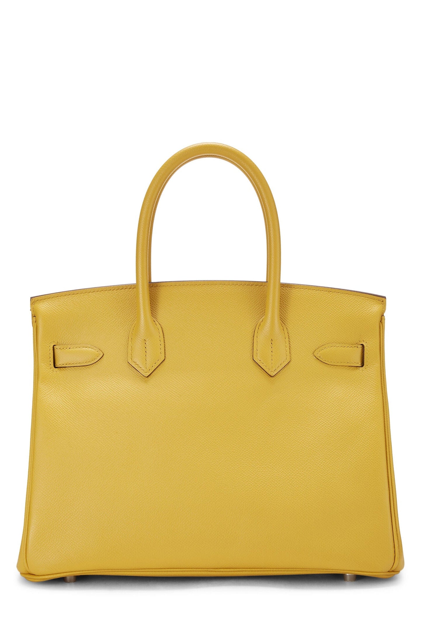 HERMÈS EPSOM LEATHER JAUNE AMBRE BIRKIN 30 HANDBAG