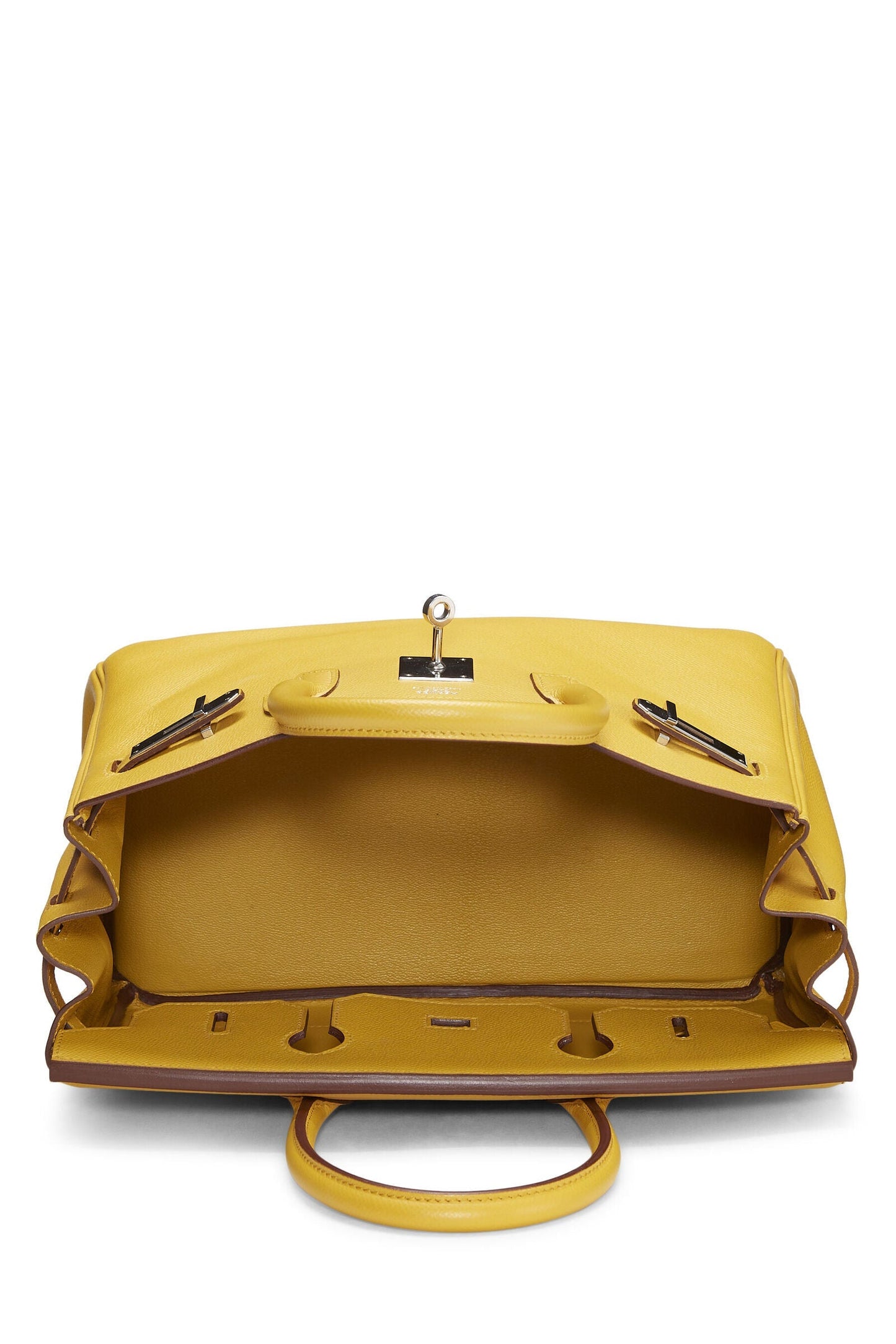 HERMÈS EPSOM LEATHER JAUNE AMBRE BIRKIN 30 HANDBAG