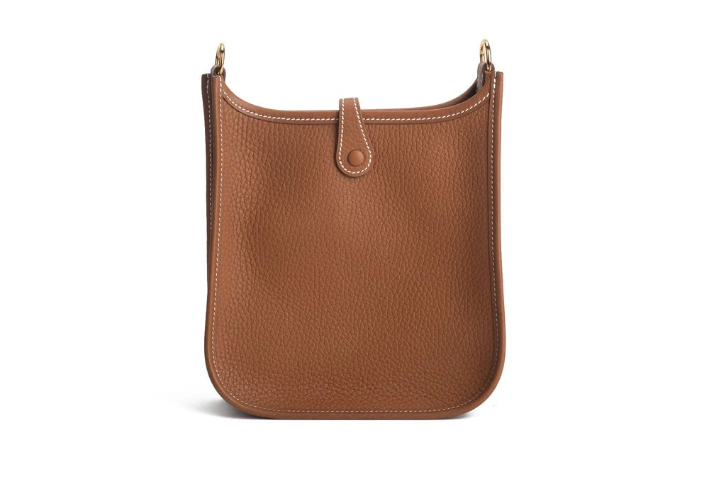 HERMÈS TAURILLON CLEMENCE MINI EVELYN TPM SHOULDER BAG